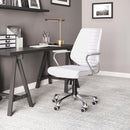  Zuo Enterprise 110883 Low Back Office Chair - White IMAGE 3