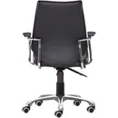  Zuo Enterprise 110882 Low Back Office Chair - Black IMAGE 4
