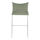  Zuo Pola 110877 Barstool - Green IMAGE 2
