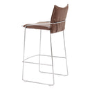  Zuo Pola 110876 Barstool - Brown IMAGE 3
