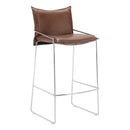  Zuo Pola 110876 Barstool - Brown IMAGE 6