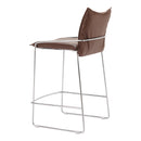  Zuo Pola 110873 Counter Stool - Brown IMAGE 3