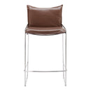  Zuo Pola 110873 Counter Stool - Brown IMAGE 6