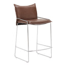  Zuo Pola 110873 Counter Stool - Brown IMAGE 7
