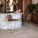  Zuo Pola 110873 Counter Stool - Brown IMAGE 8