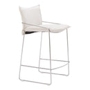  Zuo Pola 110872 Counter Stool - White IMAGE 1