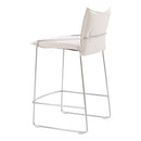  Zuo Pola 110872 Counter Stool - White IMAGE 3