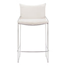  Zuo Pola 110872 Counter Stool - White IMAGE 6