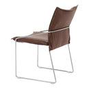  Zuo Pola 110870 Set of 2 Dining Chair - Brown IMAGE 3
