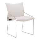  Zuo Pola 110869 Set of 2 Dining Chair - White IMAGE 7