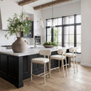  Zuo Aurea 110862 Set of 2 Counter Stool - Light Gray IMAGE 10