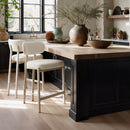 Zuo Aurea 110862 Set of 2 Counter Stool - Light Gray IMAGE 9