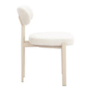  Zuo Aurea 110861 Set of 4 Dining Chair - Light Gray IMAGE 3
