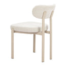  Zuo Aurea 110861 Set of 4 Dining Chair - Light Gray IMAGE 5