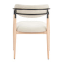  Zuo Equinox 110853 Dining Chair - Oyster Gray/Natural IMAGE 8