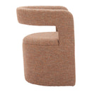  Zuo Atria 110848 Accent Chair & Ottoman - Tawny Brown IMAGE 5