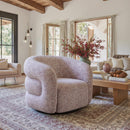  Zuo Refine 110846 Swivel Chair - Pink Tweed IMAGE 3