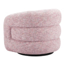  Zuo Refine 110846 Swivel Chair - Pink Tweed IMAGE 4