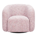  Zuo Refine 110846 Swivel Chair - Pink Tweed IMAGE 8
