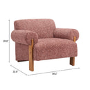  Zuo Verity 110845 Accent Chair - Copper IMAGE 10