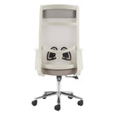  Zuo Jett 110841 High Back Office Chair - Light Gray IMAGE 2