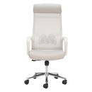 Zuo Jett 110841 High Back Office Chair - Light Gray IMAGE 6