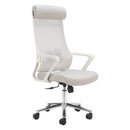  Zuo Jett 110841 High Back Office Chair - Light Gray IMAGE 7