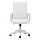  Zuo Jett 110840 Low Back Office Chair - White IMAGE 7