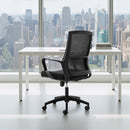  Zuo Jett 110839 Low Back Office Chair - Black IMAGE 10