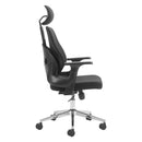  Zuo Genric 110837 Office Chair - Black IMAGE 5
