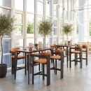  Zuo Shaili 110836 Barstool - Brown IMAGE 10