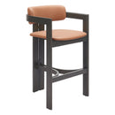  Zuo Shaili 110836 Barstool - Brown IMAGE 1
