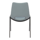  Zuo Desi 110828 Set of 2 Armless Dining Chair - Azure Gray IMAGE 2