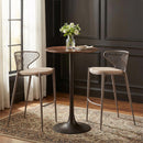  Zuo Silues 110824 Set of 2 Barstool - Taupe/Brown IMAGE 10