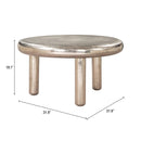  Zuo Arian 110796 Coffee Table - Silver IMAGE 9
