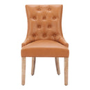  Zuo Nuby 110786 Dining Chair - Brown IMAGE 6