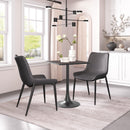  Zuo Magnus 110776 Set of 2 Dining Chair - Black IMAGE 6