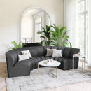  Zuo Garbi 110775 Modular Sectional - Black IMAGE 3