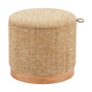  Zuo Fije 110770 Storage Ottoman - Oat Yellow IMAGE 3