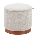  Zuo Fije 110769 Storage Ottoman - Gray IMAGE 3