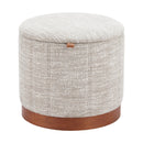  Zuo Fije 110769 Storage Ottoman - Gray IMAGE 5