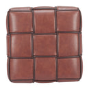  Zuo Zare 110767 Ottoman - Brown IMAGE 4