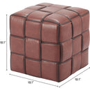  Zuo Zare 110767 Ottoman - Brown IMAGE 7