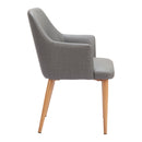  Zuo Wisom 110766 Set of 2 Dining Chair - Gray IMAGE 5