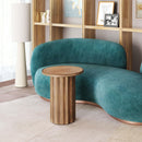  Zuo Afinato 110754 Side Table - Brown IMAGE 8