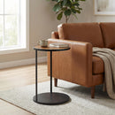  Zuo Nodo 110753 Side Table - Brown/Black IMAGE 10