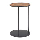  Zuo Nodo 110753 Side Table - Brown/Black IMAGE 1