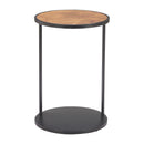  Zuo Nodo 110753 Side Table - Brown/Black IMAGE 5