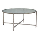  Zuo Vetro 110751 Coffee Table - Silver IMAGE 1
