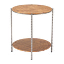  Zuo Adna 110750 Side Table - Brown IMAGE 4